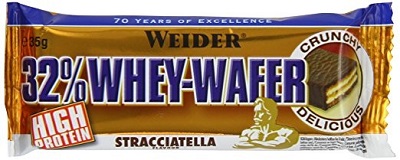 WEIDER 32% WHEY BARRETTA WAFER STRACCIATELLA 35 G - Farmafamily.it