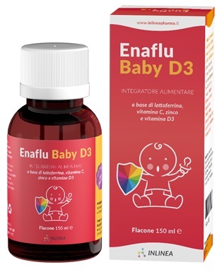 ENAFLU BABY D3 SOLUZIONE ORALE 150 ML - Farmafamily.it