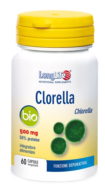 LONGLIFE CLORELLA BIO 60 CAPSULE VEGETALI - Farmafamily.it