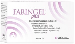 FARINGEL PLUS 20 STICK PACK 7 ML - Farmafamily.it