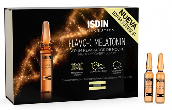 ISDINCEUTICS FLAVO C MELATONIN 10 FIALE - Farmafamily.it