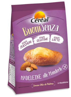 CEREAL BUONISENZA MADELEINE ALLE MANDORLE 180 G - Farmafamily.it
