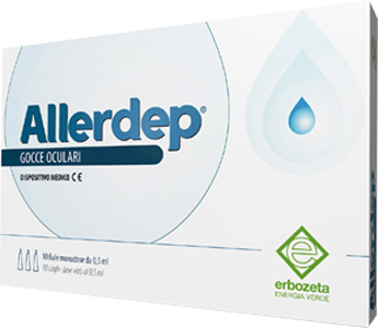 ALLERDEP GOCCE OCULARI 10 FIALE MONODOSE 0,5 ML - Farmafamily.it