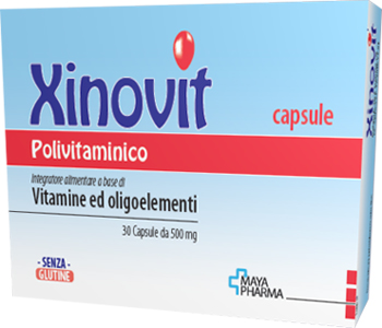 XINOVIT POLIVITAMINICO 30 CAPSULE DA 500 MG - Farmafamily.it