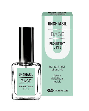 UNGHIASIL BASE PROTETTIVA 3 IN 1 10 ML - Farmafamily.it
