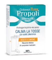 GOLASEPT TUSS PROPOLI CPR TOSSE DISPOSITIVO MEDICO COMPRESSE MASTICABILI ALLA PROPOLI IN ASTUCCIO - Farmafamily.it