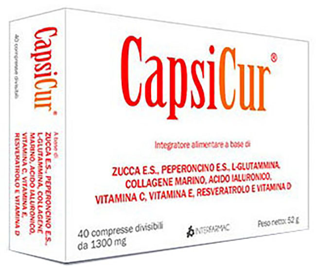 CAPSICUR 40 COMPRESSE - Farmafamily.it