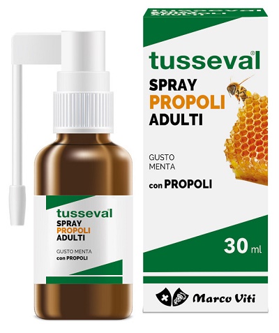 TUSSEVAL GOLA PROPOLI SPRAY PER ADULTI 30 ML - Farmafamily.it