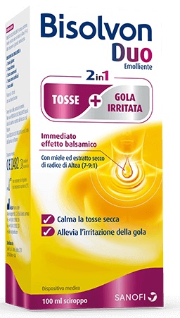 BISOLVON DUO SCIROPPO EMOLLIENTE 100 ML - Farmafamily.it