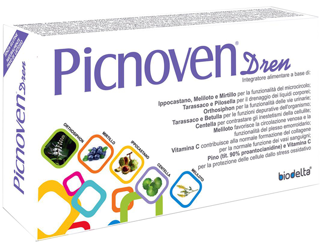 PICNOVEN DREN 50 COMPRESSE 31 G - Farmafamily.it