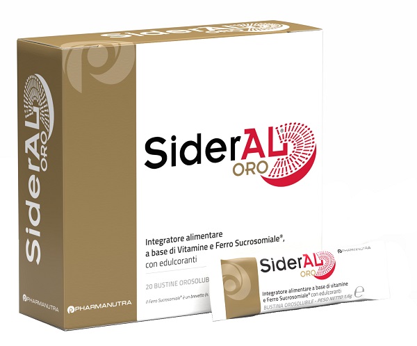 SIDERAL ORO 14 MG 20 BUSTINE - Farmafamily.it