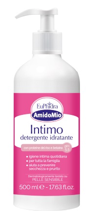 EUPHIDRA AMIDOMIO INTIMO DETERGENTE IDRATANTE 500 ML - Farmafamily.it