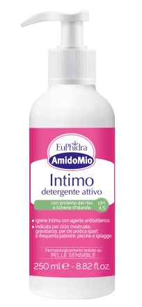 EUPHIDRA AMIDOMIO INTIMO DETERGENTE ATTIVO 250 ML - Farmafamily.it