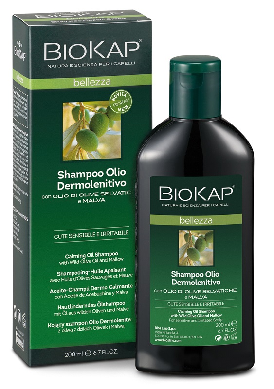 BIOKAP BELLEZZA SHAMPOO OLIO DERMOLENITIVO 200 ML BIOSLINE - Farmafamily.it