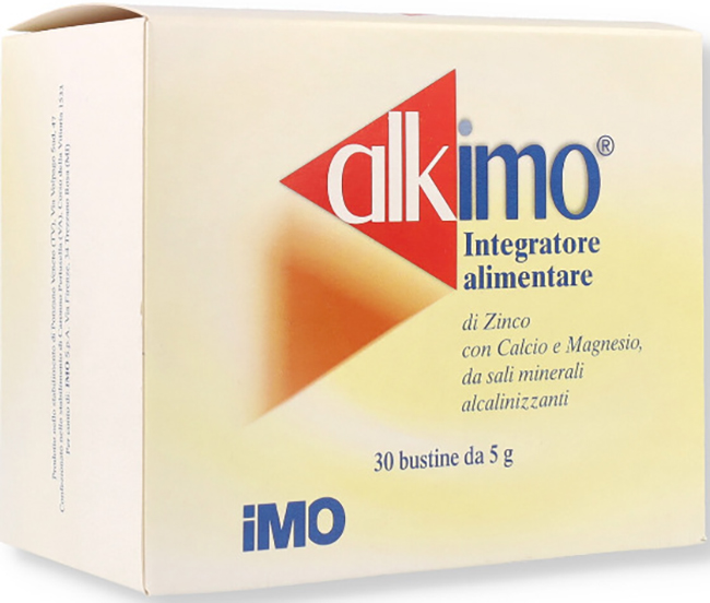ALKIMO INTEGRATORE ZINCO CALCIO/MAGNESIO 30 BUSTINE - Farmafamily.it