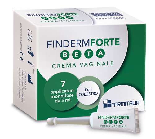 FINDERM FORTE BETA CREMA VAGINALE 7 APPLICATORI MONOUSO 5 G - Farmafamily.it