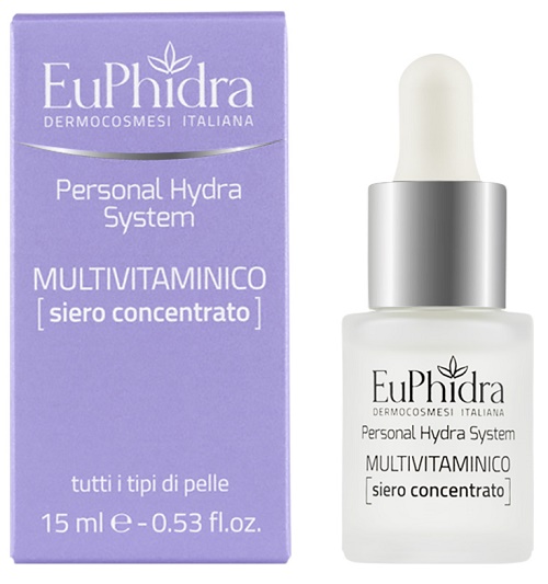 EUPHIDRA PERSONAL HYDRA SYSTEM MULTIVIT SIERO CONCENTRATO 15 ML - Farmafamily.it
