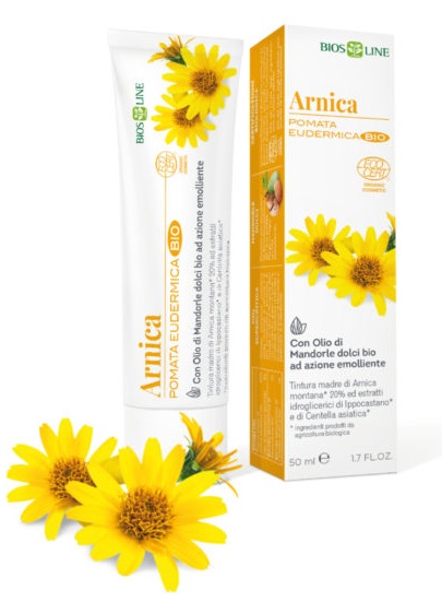 BIOSLINE ARNICA POMATA EUDERMICA BIO CERT ECOCERT 50 ML - Farmafamily.it