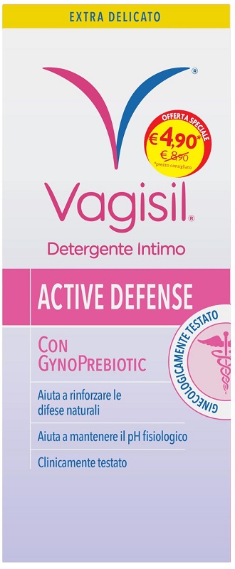 VAGISIL DETERGENTE GYNOPREBIOTIC 250 ML OFFERTA SPECIALE - Farmafamily.it