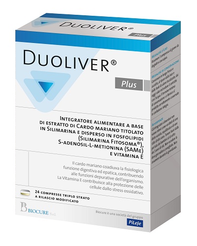DUOLIVER PLUS 24 COMPRESSE - Farmafamily.it