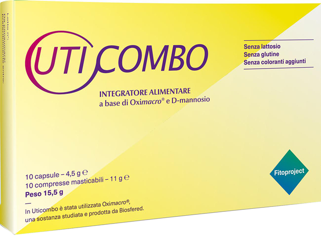 UTICOMBO 10 CAPSULE + 10 COMPRESSE MASTICABILI - Farmafamily.it