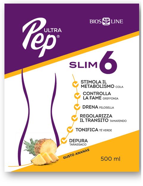 ULTRA PEP SLIM 6 ANANAS 500 ML - Farmafamily.it