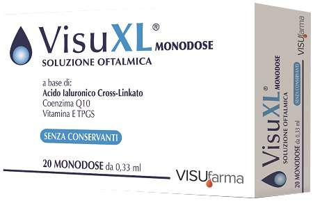 SOLUZIONE OFTALMICA VISUXL 20 CONTENITORI MONODOSE 0,33 ML - Farmafamily.it