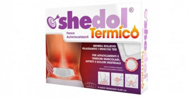 FASCIA AUTORISCALDANTE SHEDOL TERMICO 6 PEZZI - Farmafamily.it