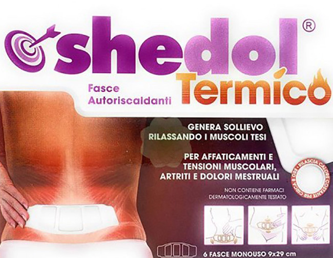 CEROTTO AUTORISCALDANTE SHEDOL TERMICO 6 PEZZI - Farmafamily.it