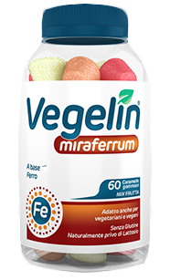 VEGELIN MIRAFERRUM 60 CARAMELLE GOMMOSE - Farmafamily.it