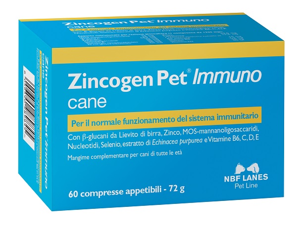 ZINCOGEN PET IMMUNO 60 COMPRESSE - Farmafamily.it