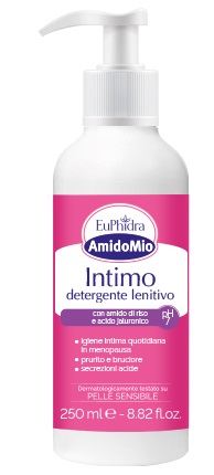 EUPHIDRA AMIDOMIO INTIMO DETERGENTE LENITIVO PH 7 250 ML - Farmafamily.it