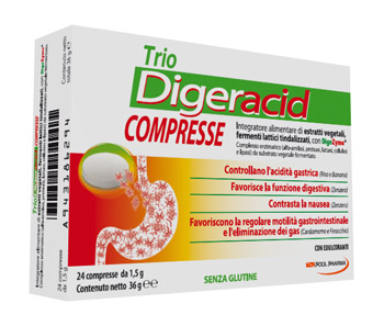 TRIO DIGERACID 24 COMPRESSE - Farmafamily.it