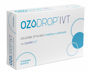 OZODROP IVT SOLUZIONE OFTALMICA BASE DI OLIO OZONIZZATO IN FOSFOLIPIDI 15 FLACONCINI MONODOSE DA 0,35 ML - Farmafamily.it