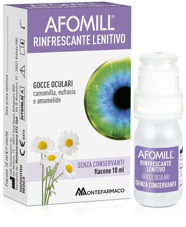 AFOMILL RINFRESCANTE SENZA CONSERVANTI 10 ML - Farmafamily.it