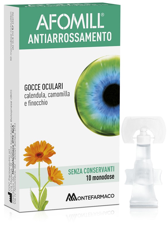 AFOMILL ANTIARROSSAMENTO SENZA CONSERVANTI 10 FIALE DA 0,5 ML - Farmafamily.it