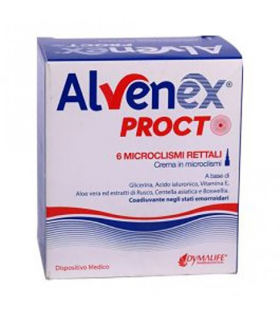 ALVENEX PROCTO MICROCLISMA 6 PEZZI DA 8 G - Farmafamily.it