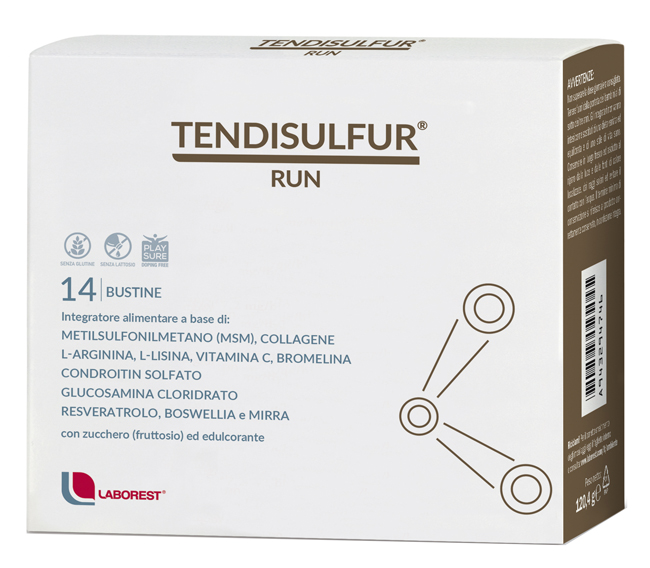 TENDISULFUR RUN 14 BUSTINE - Farmafamily.it