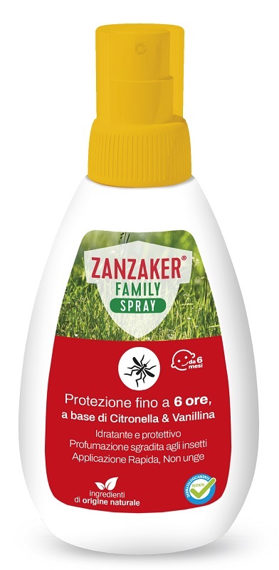 ZANZAKER FAMILY SPRAY 100 ML - Farmafamily.it
