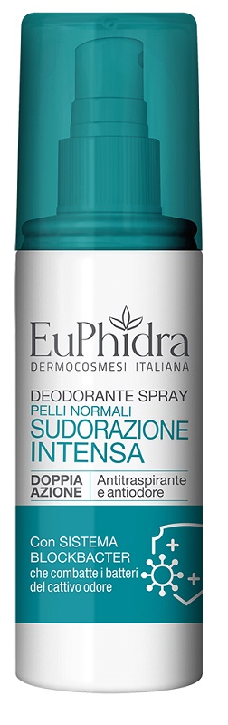 EUPHIDRA DEO SPRAY SUDORAZIONE INTENSA 100 ML - Farmafamily.it