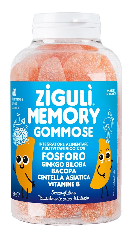 ZIGULI MEMORY ARANCIA 60 GOMMOSE - Farmafamily.it