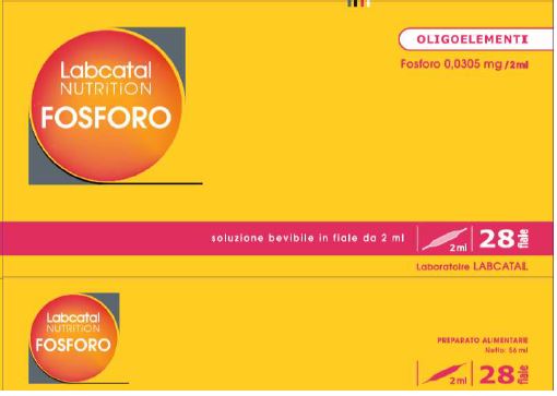 LABCATAL NUTRITION FOSFORO 28 FIALE X 2 ML - Farmafamily.it