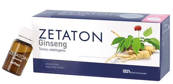 ZETATON GINSENG 12 FIALE X 10 ML - Farmafamily.it