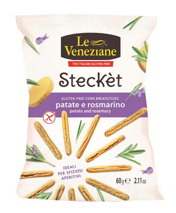 LE VENEZIANE STECKET PATATE ROSMARINO 60 G - Farmafamily.it