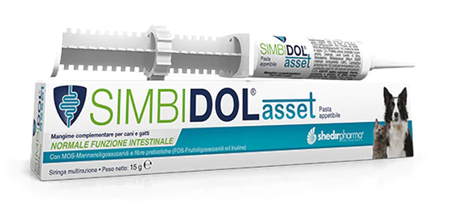 SIMBIDOL ASSET PASTA 15 G SIRINGA MULTIRAZIONE - Farmafamily.it