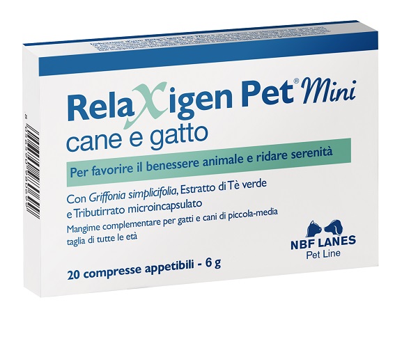 RELAXIGEN PET MINI BLISTER 20 COMPRESSE - Farmafamily.it