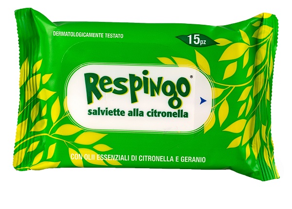 RESPINGO SALVIETTE CITRONELLA 15 PEZZI - Farmafamily.it