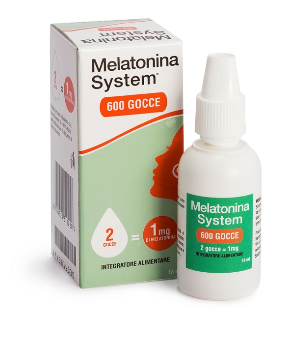MELATONINA SYSTEM 600 GOCCE 18 ML - Farmafamily.it