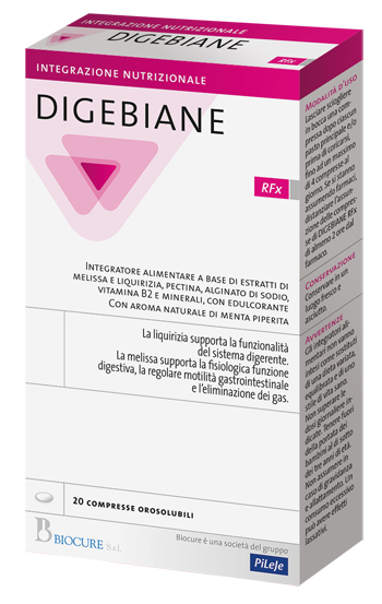 DIGEBIANE RFX 20 COMPRESSE - Farmafamily.it