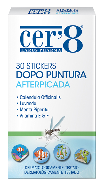 CER'8 STICKERS DOPO PUNTURA 30 PEZZI - Farmafamily.it
